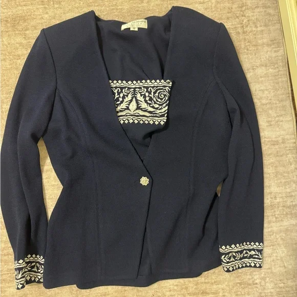 St John evening blazer size 12 - Picture 1 of 2